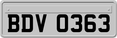 BDV0363