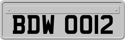 BDW0012
