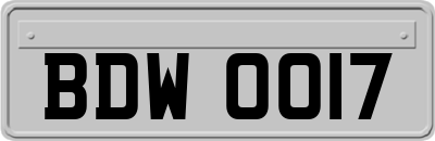 BDW0017