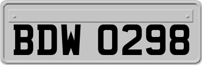 BDW0298