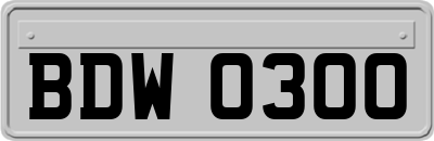 BDW0300