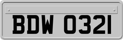 BDW0321