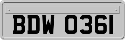 BDW0361