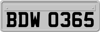 BDW0365