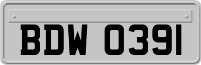 BDW0391