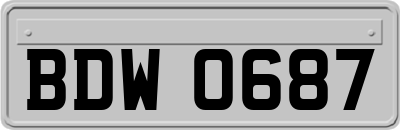 BDW0687
