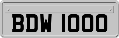 BDW1000