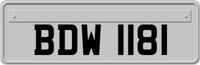 BDW1181