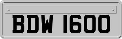 BDW1600