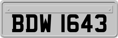 BDW1643