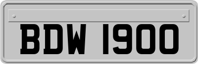 BDW1900