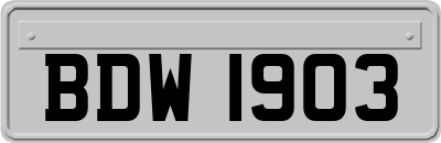BDW1903