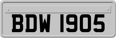 BDW1905