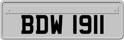 BDW1911