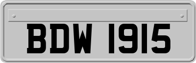 BDW1915