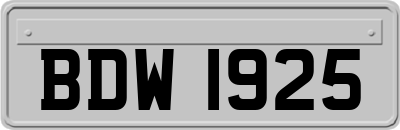 BDW1925