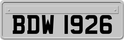 BDW1926