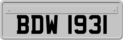 BDW1931