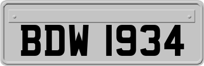 BDW1934