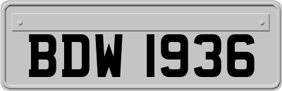 BDW1936
