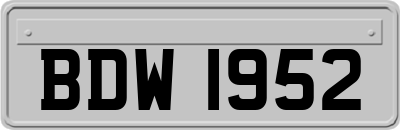 BDW1952