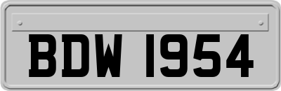 BDW1954