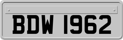BDW1962
