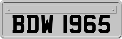 BDW1965