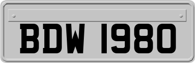 BDW1980