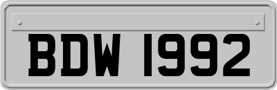 BDW1992