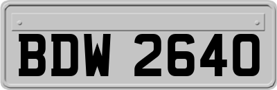 BDW2640