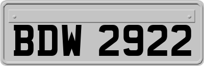 BDW2922
