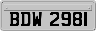 BDW2981