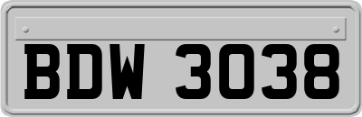 BDW3038