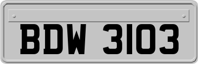BDW3103