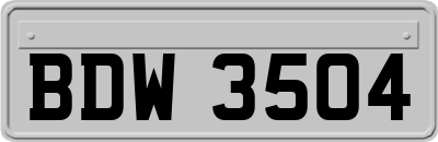 BDW3504