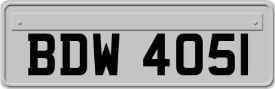 BDW4051