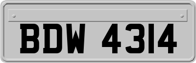 BDW4314