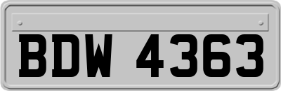 BDW4363