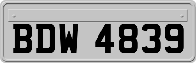 BDW4839