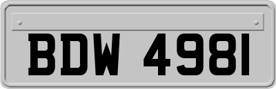 BDW4981