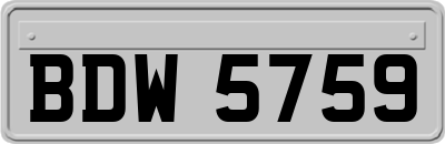 BDW5759