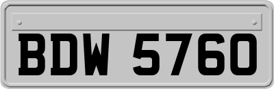 BDW5760
