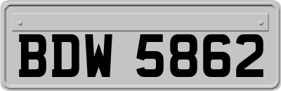 BDW5862