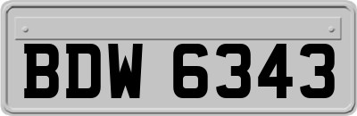 BDW6343