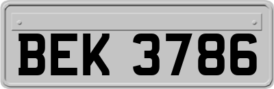 BEK3786