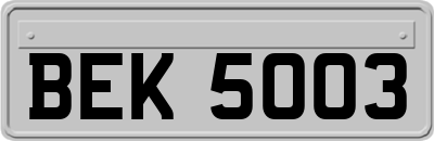 BEK5003