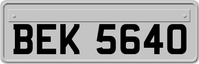 BEK5640