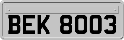 BEK8003