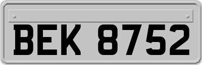 BEK8752